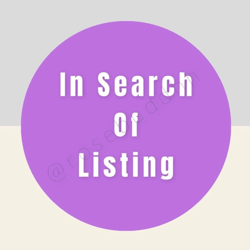 IN SEARCH OF LISTING